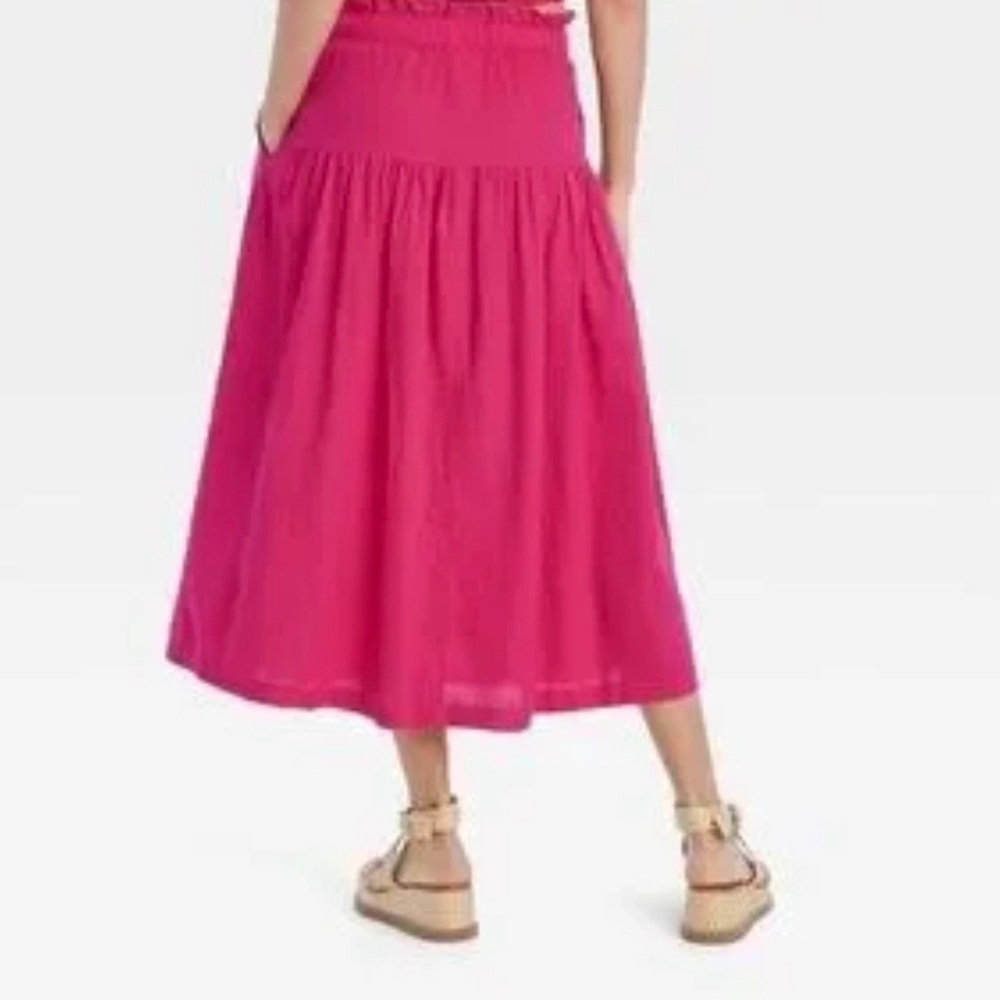 Universal Thread Boho Pink Skirt S - Picture 2 of 4